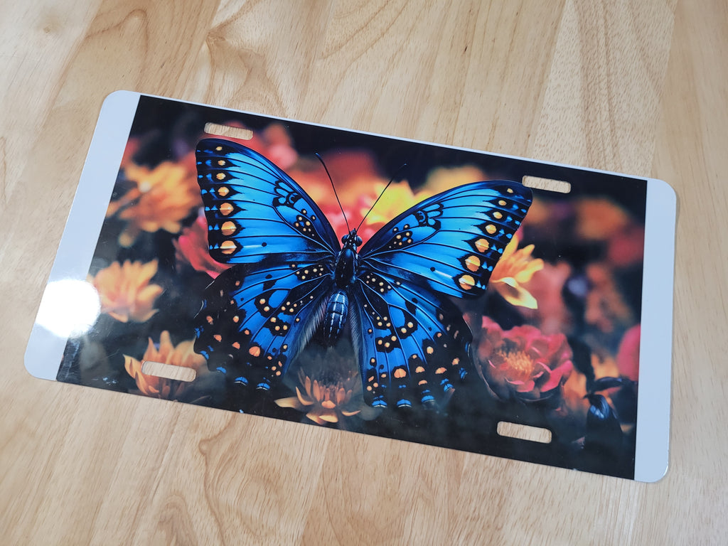 Butterfly License Plate