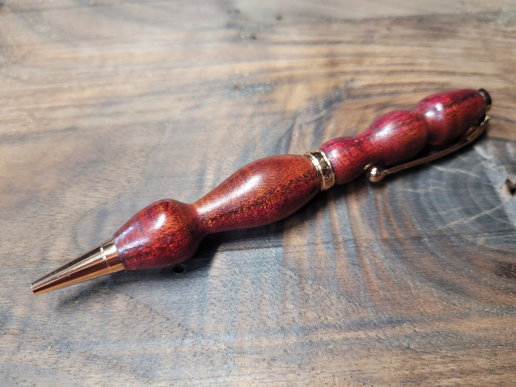 Mulberry Twist Pen Dyed Red