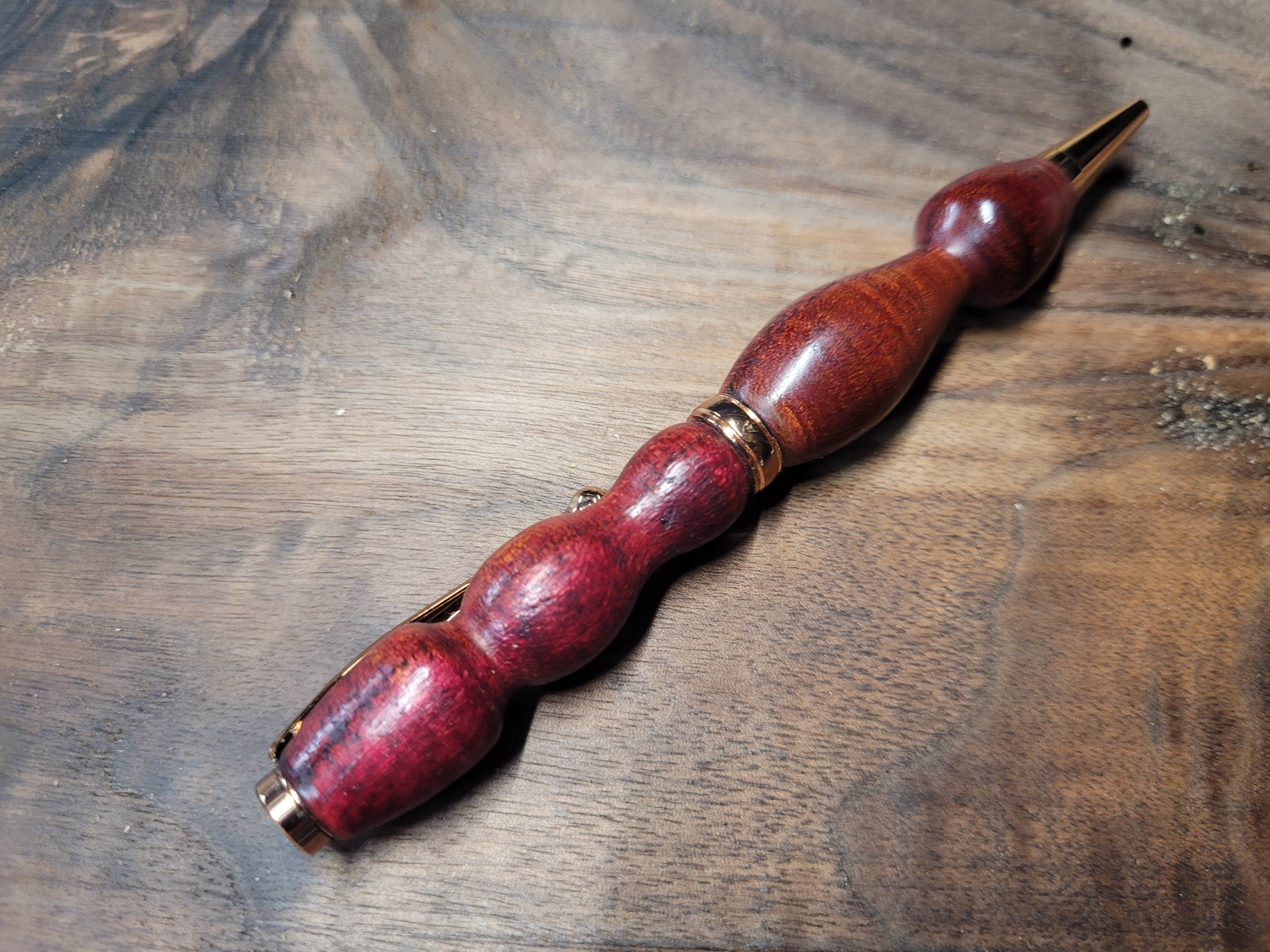 Mulberry Twist Pen Dyed Red