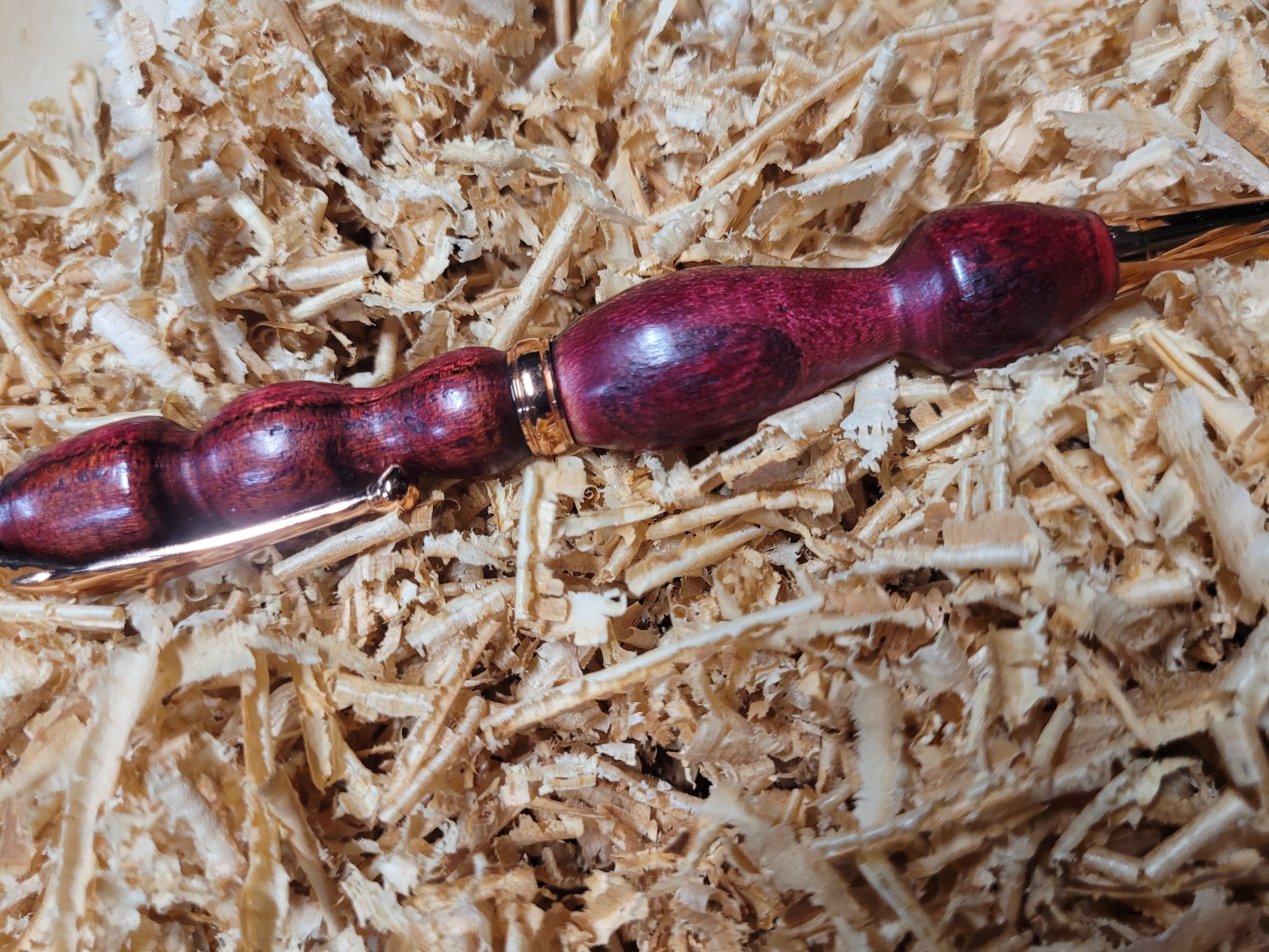 Mulberry Twist Pen Dyed Red