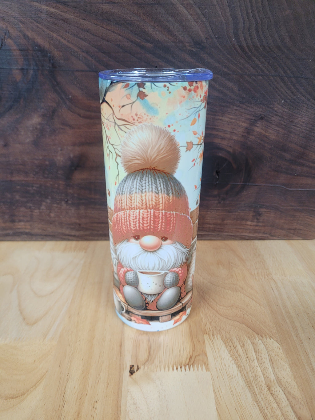 Autumn Season Gnome 20 oz. Tumbler