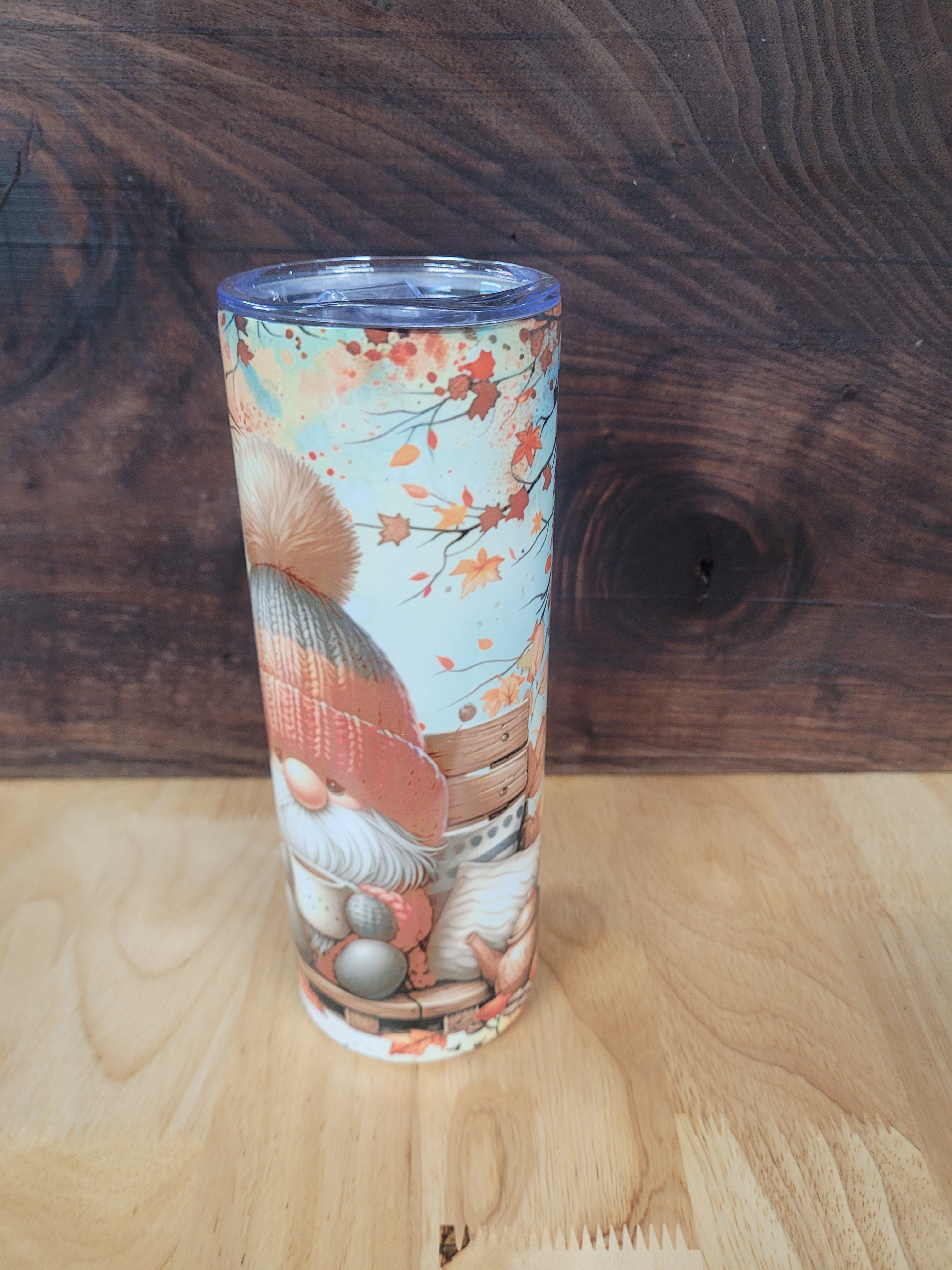 Autumn Season Gnome 20 oz. Tumbler