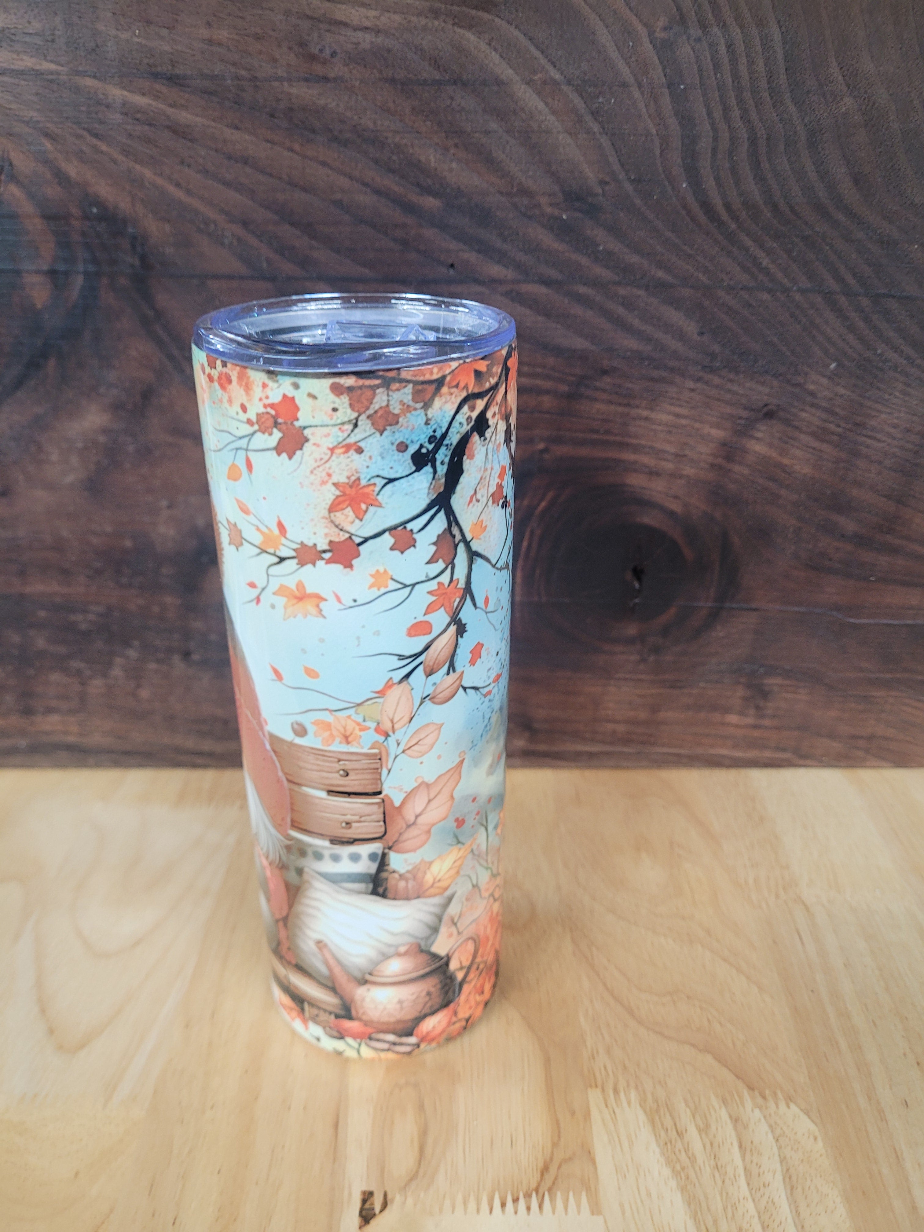 Autumn Season Gnome 20 oz. Tumbler