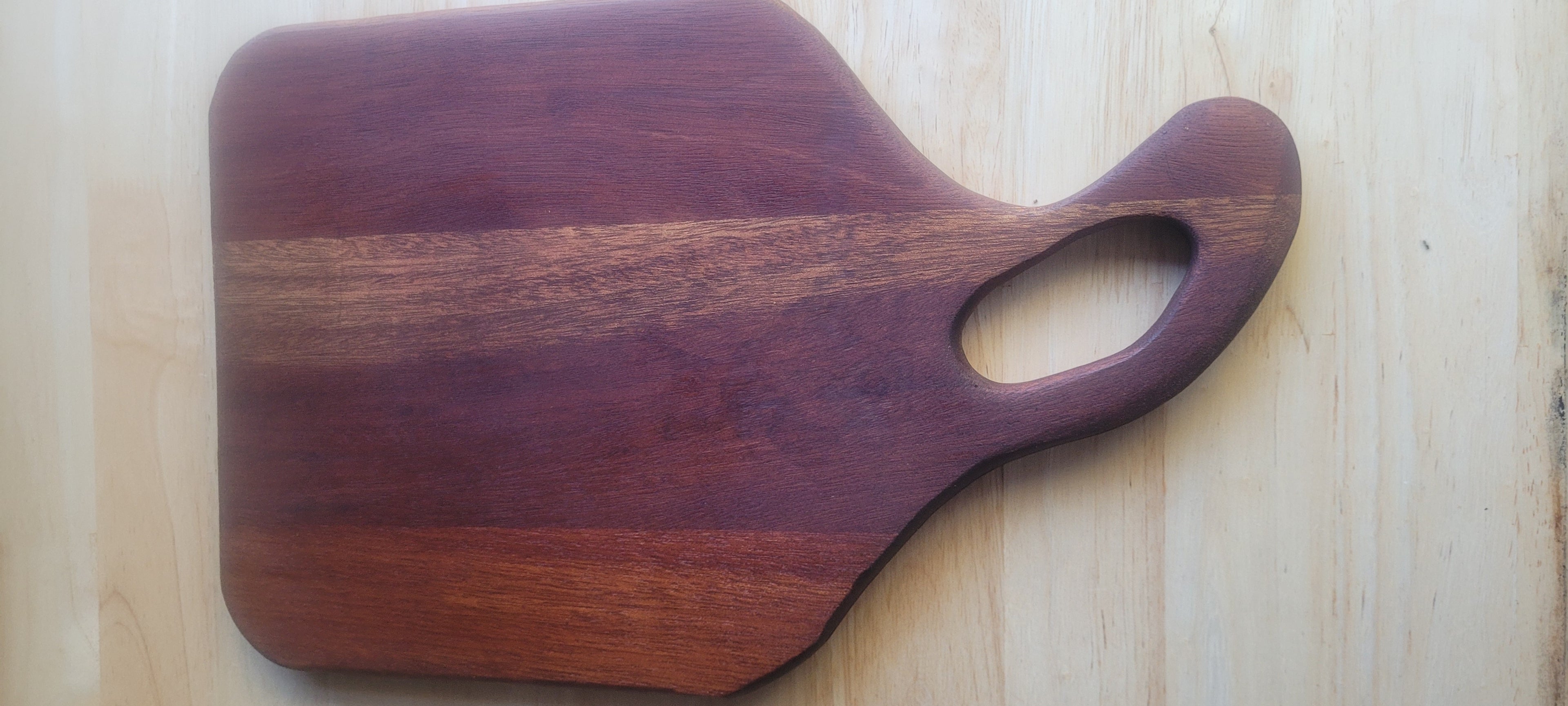 Mahogany Charcuterie Board Approximately 16"L X10"W