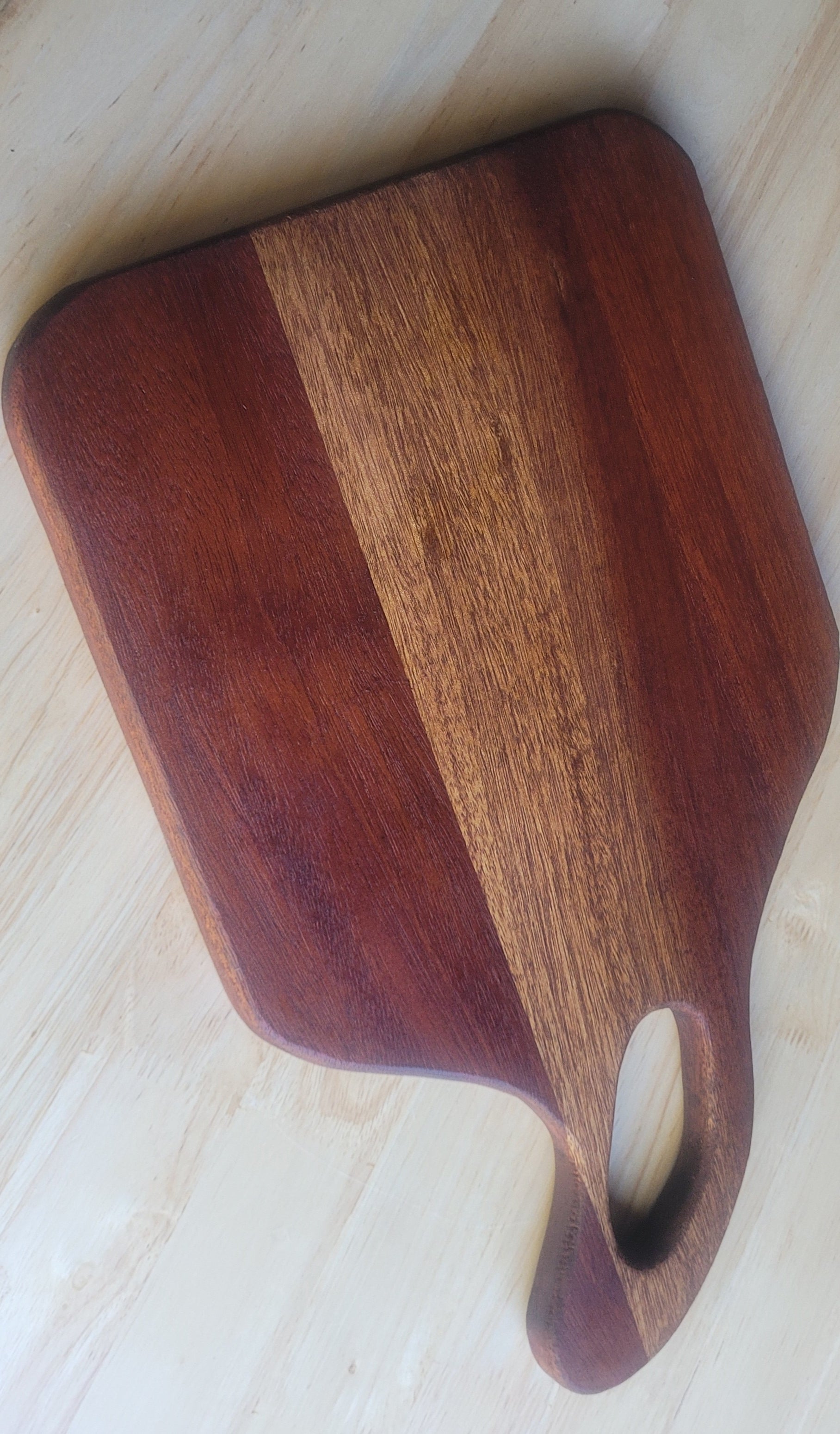 Mahogany Charcuterie Board Approximately 16"L X10"W