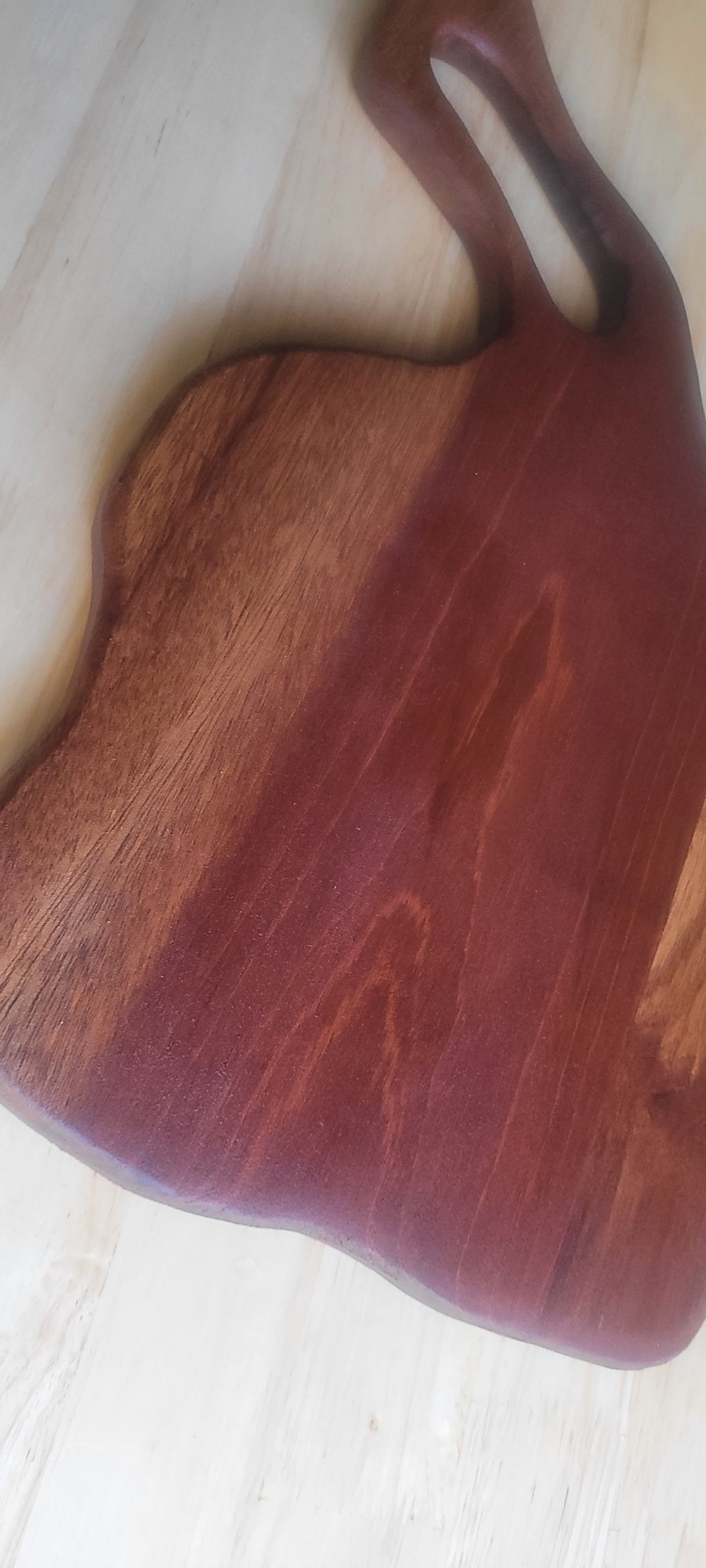 Mahogany Charcuterie Board Approximately 15.5X10 inches