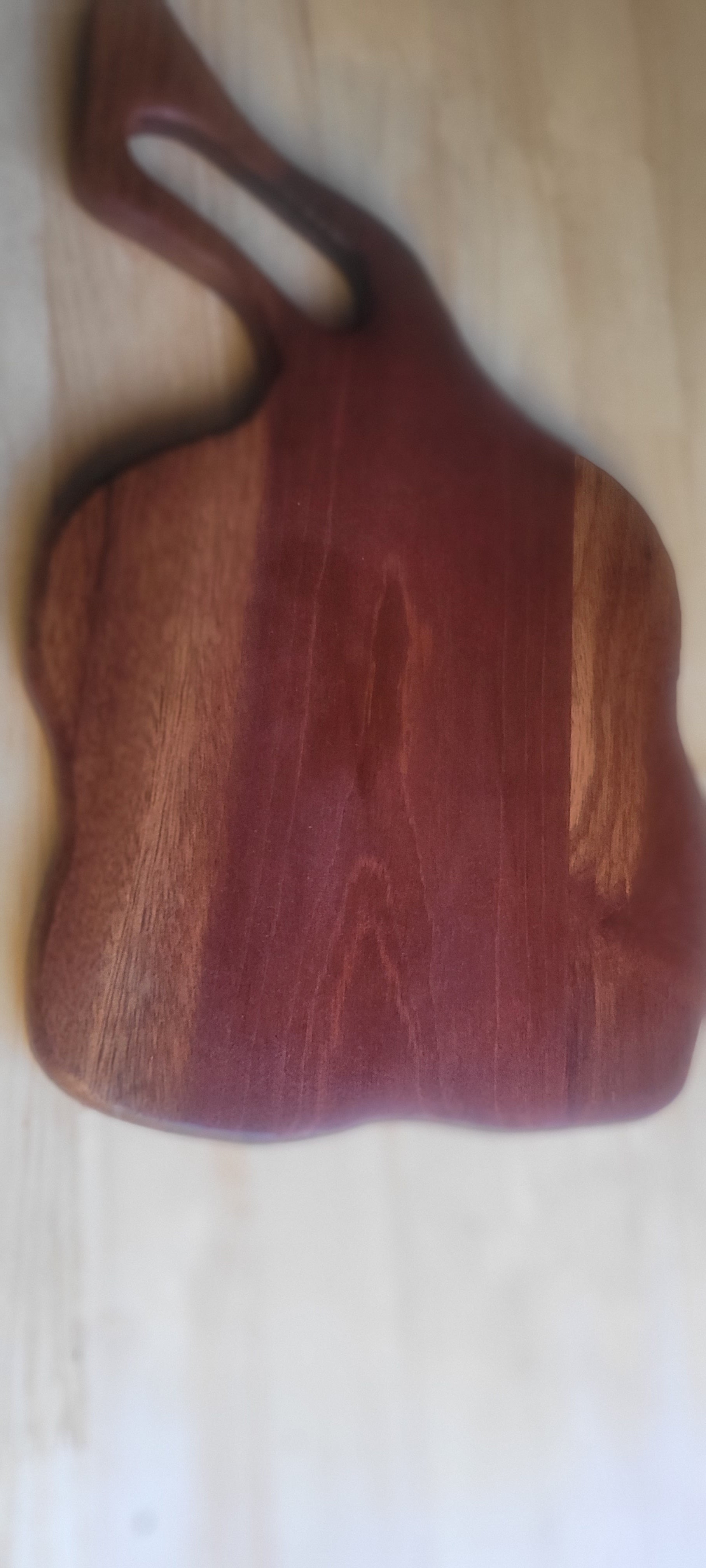 Mahogany Charcuterie Board Approximately 15.5X10 inches