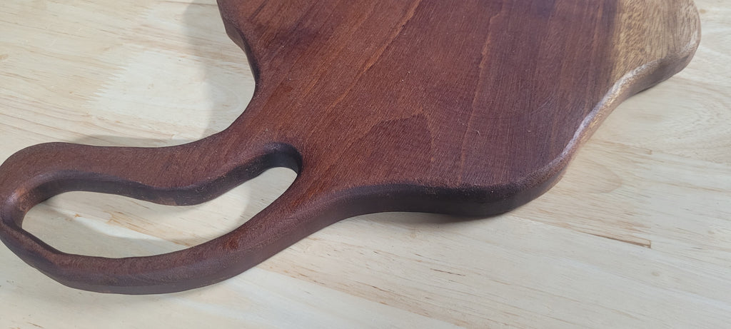 Mahogany Charcuterie Board Approximately 15"L X 10"W