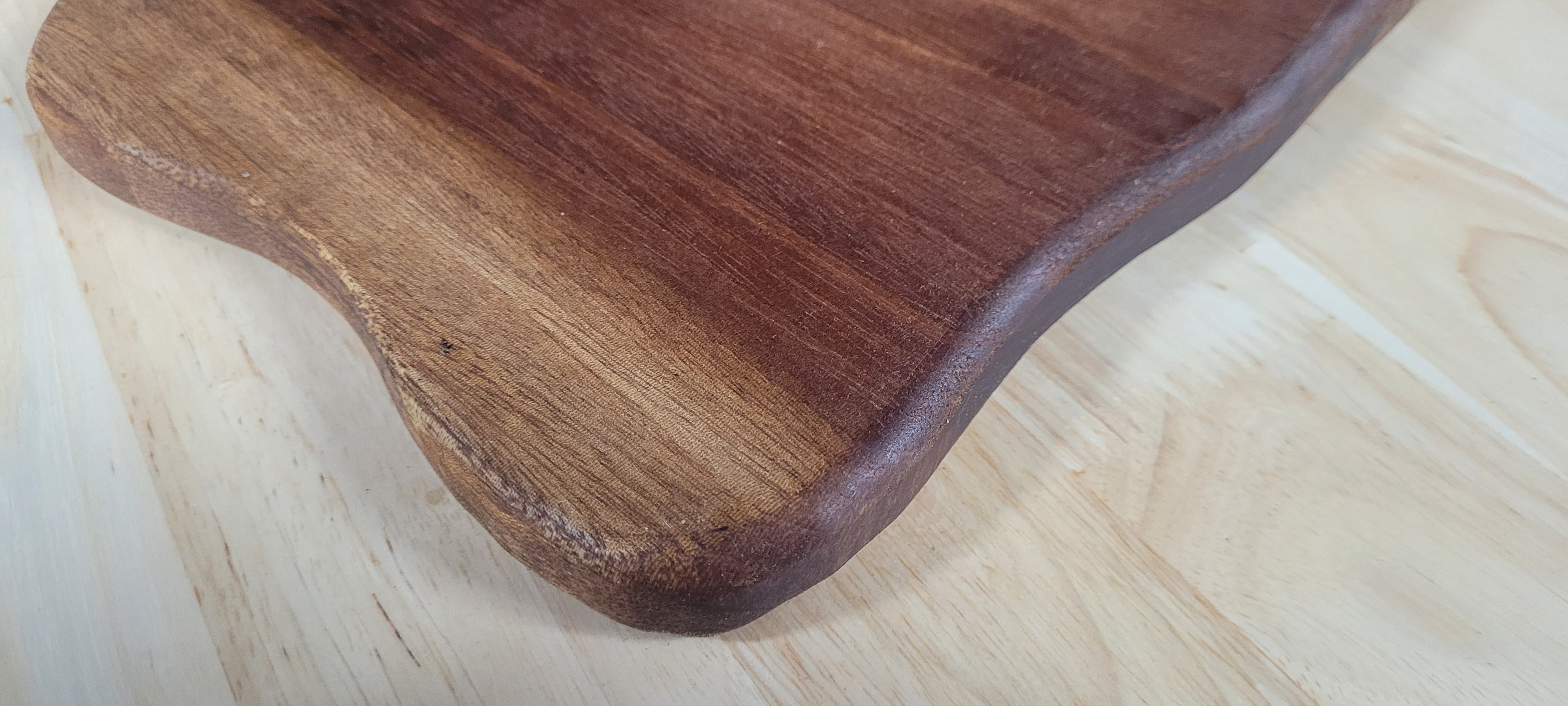 Mahogany Charcuterie Board Approximately 15"L X 10"W