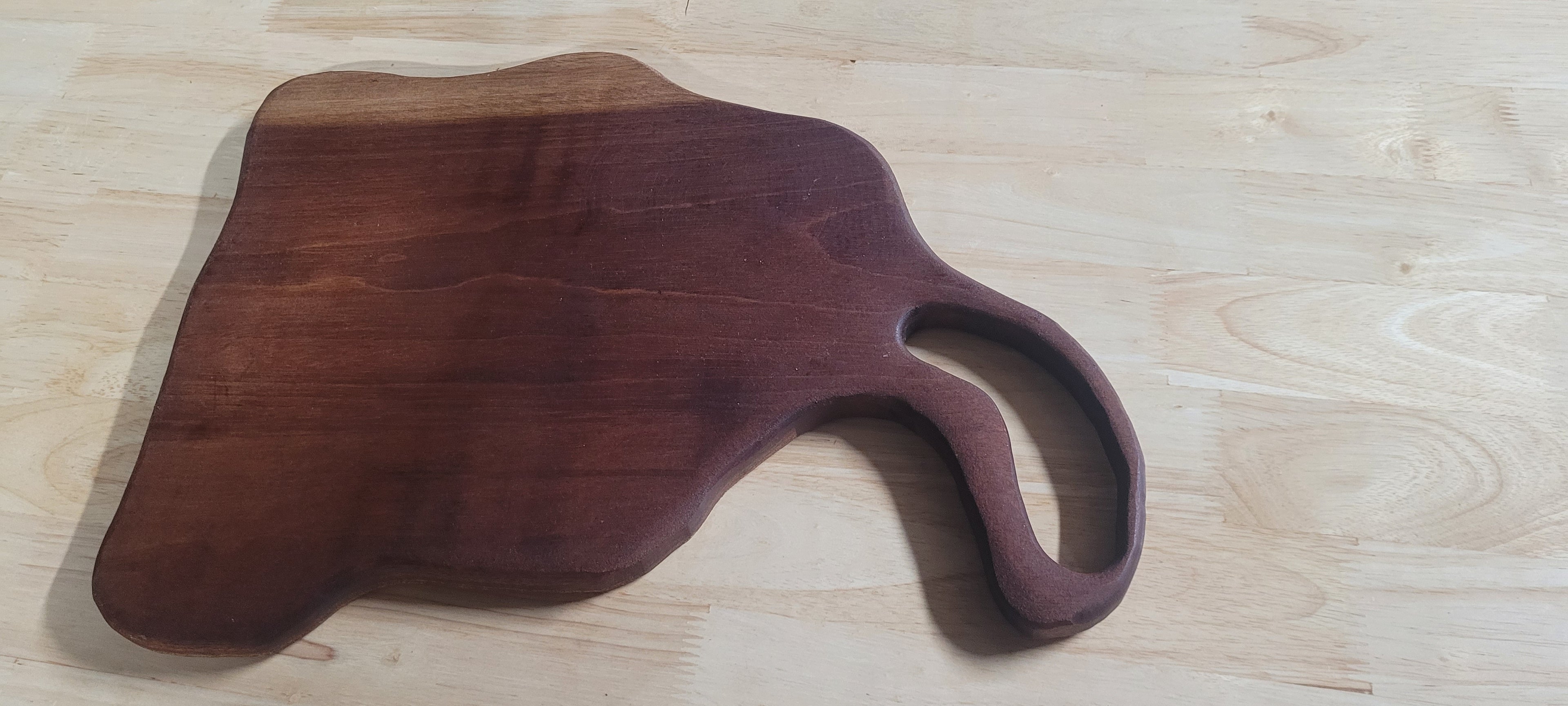 Mahogany Charcuterie Board Approximately 15"L X 10"W