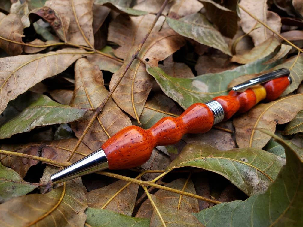 Padauke and Maple Wood Pen, Christmas Gift, Unique Pen, Gift Ideas, Collectible Pen, Hand Turned Pen, Retirement Gift, Padauke, Maple