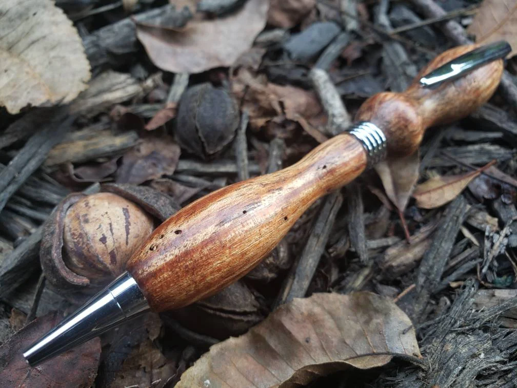 Ebiara (Red Zebrawood) Pen, Unique Pen, Christmas Gift/Gift Ideas, Black Friday/Collectible Pen/Hand Turned Pen/Graduation gift, Handcrafted