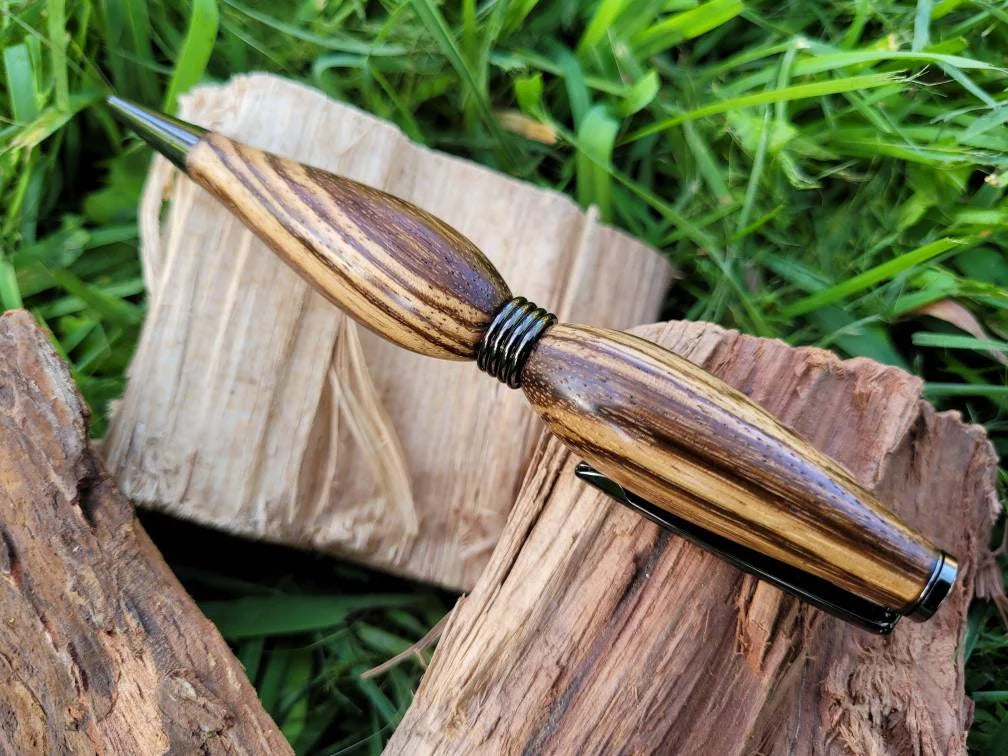 Zebrawood Twist pen