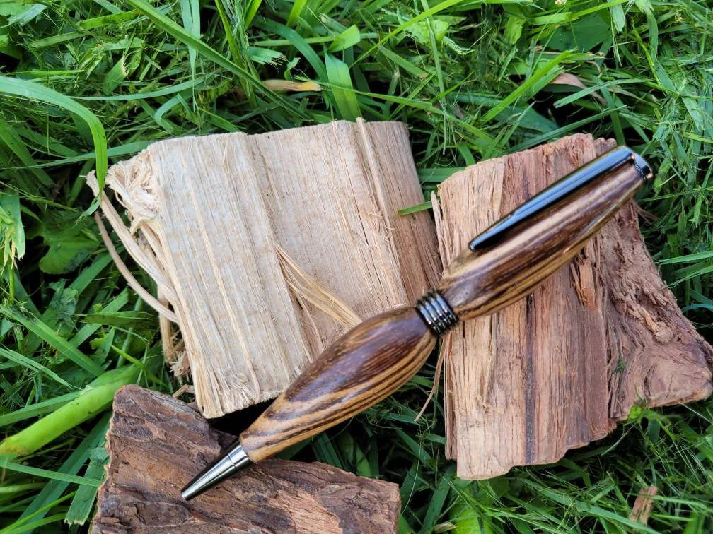 Zebrawood Twist pen