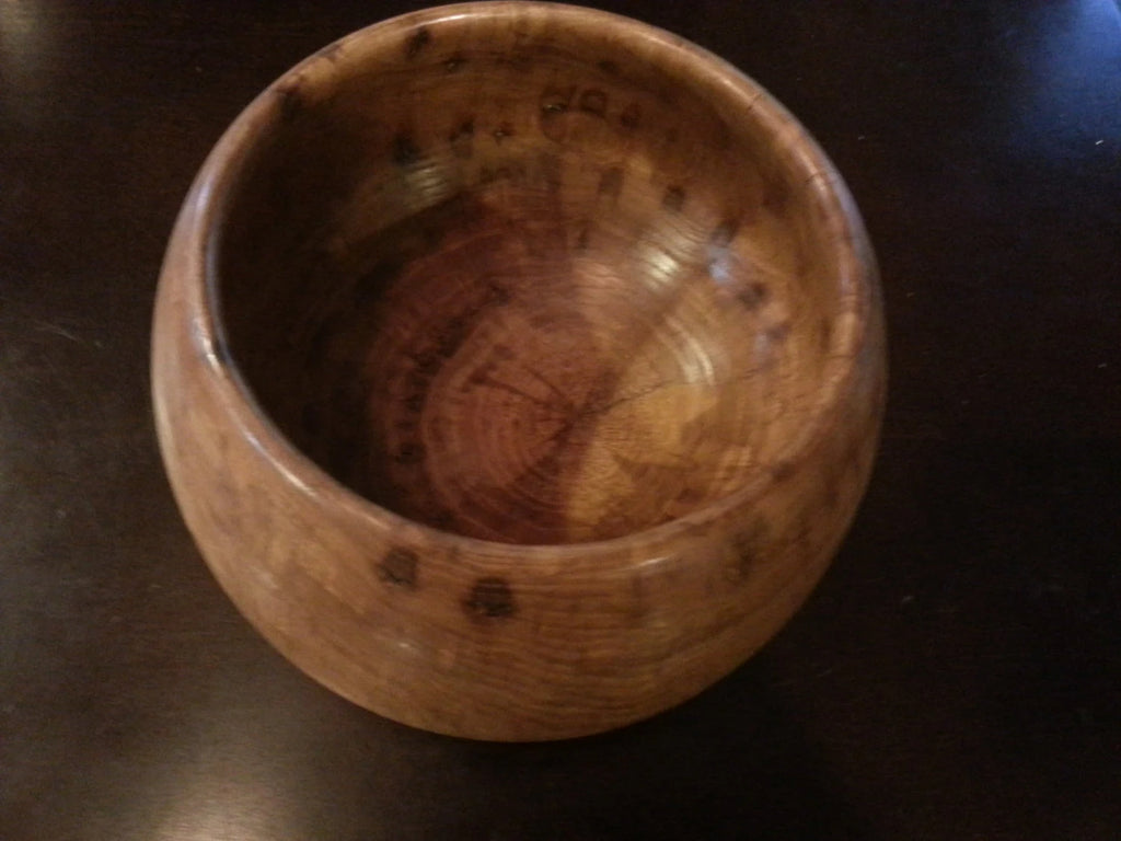 River Elm Wooden Bowl 8" X 5.5"