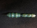 Zebrawood and Box Elder Twist Pen Dyed Green